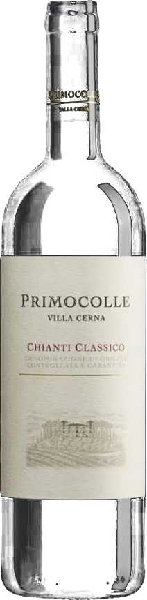 Garrafa de Primocolle Villa Cerna Chianti Classico DOCG